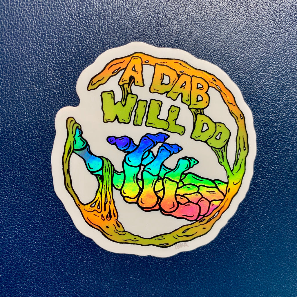 A Dab Will Do stickers